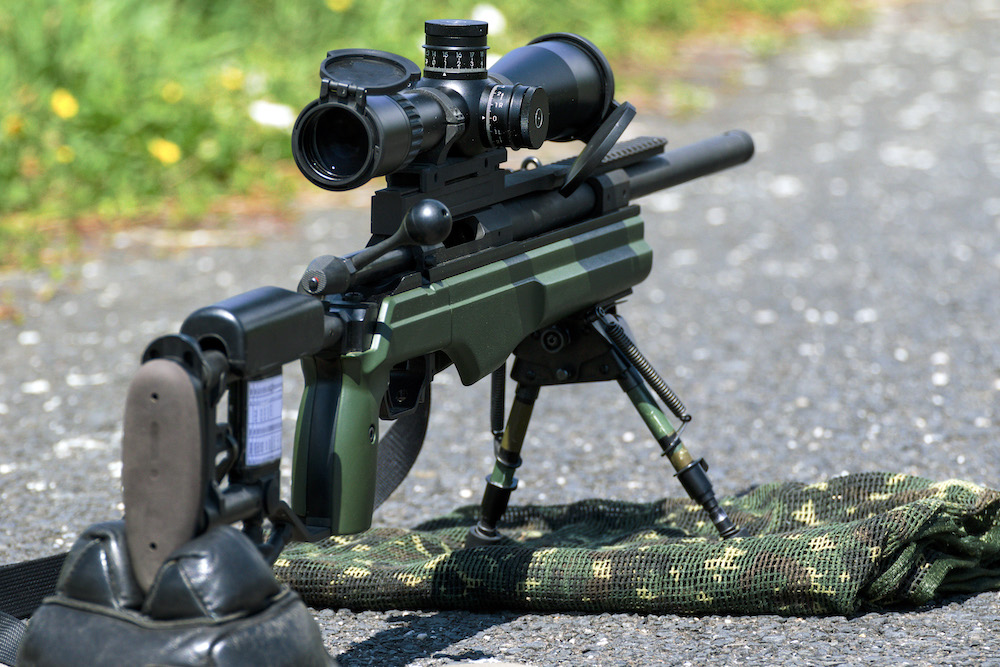Rifle at the range