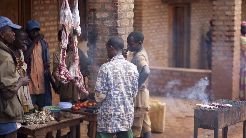 African village BBQ