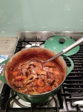 A delicious wild game recipe - slow cooked venison with gin