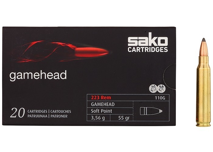 Sako Gamehead 55GR 223 Rounds